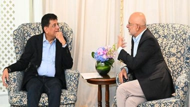 Business News | Piyush Goyal Meets Singaporean Company DBS Group CEO, Discusses Investments