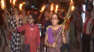 India News | West Bengal: Torchlight Protest Held in Siliguri over Kolkata Woman Doctor Rape-murder