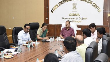 India News | Gujarat: Chief Secy Holds Meeting After Forecast of Very Heavy Rains, Instruct Officials for Advance Preparations