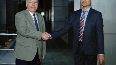 World News | Brazil Foreign Minister Mauro Vieira Arrives in India, to Hold 9th Joint Commission Meeting with EAM Jaishankar