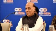 World News | Defence Minister Rajnath Singh Concludes US Visit, Describes Indian Diaspora in US as 'living Bridge' Between Both Nations