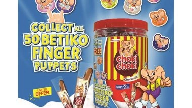 Business News | Choki Choki Chocolate Paste Launches Betiko Finger Puppets - Exciting New Consumer Promotion for Kids