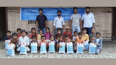 Business News | International Youth Development Foundation (IYDF) and Vishal Kirana Store Deliver Hope to Children in Underprivileged Communities