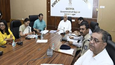 India News | Gujarat CM Holds High-level Meeting to Assess Impact of Heavy Rains in State