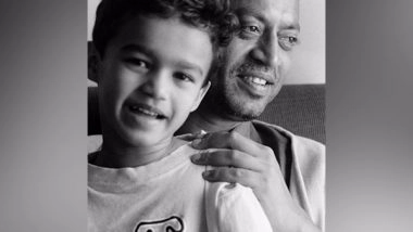 Entertainment News | Babil Shares His Childhood Pictures with Father Irrfan Khan