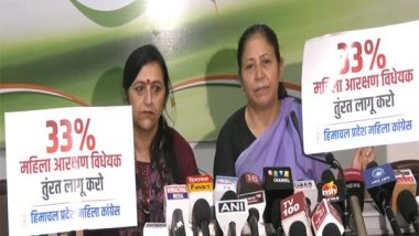 India News | Mahila Congress to Lead Shimla Protest, Demands BJP MLA's Arrest and Enhanced Women's Safety