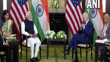 World News | PM Modi Speaks with US President Biden over Phone, Discusses Situation in Ukraine, Bangladesh