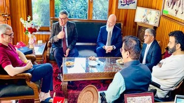 World News | US Diplomats Meet Omar Abdullah, NC Leader Calls for Re-looking at Travel Advisories for Jammu and Kashmir