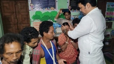 India News | Tripura: BJP MP Biplab Kumar Deb Visits Landslide-hit Ashwini Tripura, Offers Support to Bereaved Families