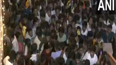 India News | Stampede-like Situation at Patna's ISKCON Temple During Janmashtami Celebration; No Injuries Reported