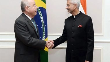 World News | Jaishankar, Brazilian Counterpart Vieira to Co-chair 9th India-Brazil Joint Commission Meeting