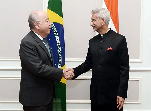 World News | Jaishankar, Brazilian Counterpart Vieira to Co-chair 9th India-Brazil Joint Commission Meeting