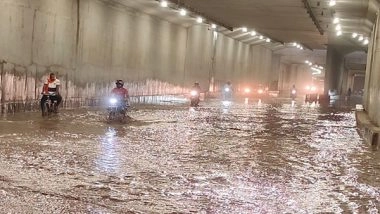 India News | Delhi Police Issue Traffic Advisory Due to Waterlogging at Okhla Underpass