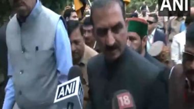 India News | We Want Opposition to Raise All Issues During Monsoon Session: Himachal Pradesh CM Sukhvinder Singh Sukhu