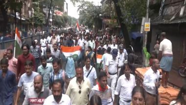 India News | West Bengal: 'Nabanna Abhijan' Protest March Begins Amid Heightened Security