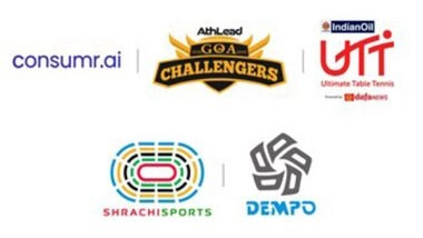 Business News | Shrachi Sports Partners with Goa Challengers for Ultimate Table Tennis Season 5 - 2024