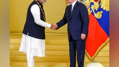 World News | PM Modi Speaks with Russian President; Exchanges Views on Russia-Ukraine Conflict, His Visit to Ukraine