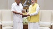 India News | Kerala CM Pinarayi Vijayan Meets PM Modi in Delhi, Discusses Wayanad Rehabilitation