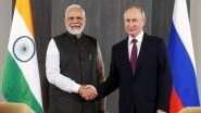 World News | Putin Speaks to PM Modi, Highlights Russia's Approach to Resolving Ukraine Conflict