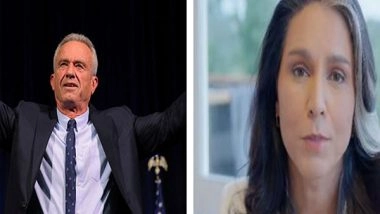 World News | US Presidential Elections: Trump Names Robert F Kennedy, Tulsi Gabbard in Transition Team
