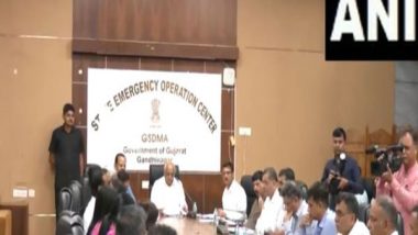 India News | Gujarat CM Bhupendra Patel Holds Review Meeting Regarding Rain, Flood Situation