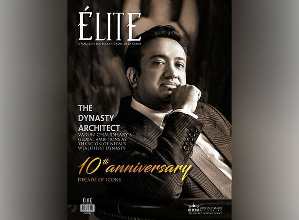 Business News | Varun Chaudhary, Scion of Nepal's Richest Family, Featured on ELITE Magazine's 10th Anniversary Cover - Decade of Icons