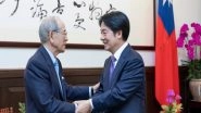 World News | Taiwan and Japan Seek to Strengthen Cooperation, Become Force for Peace in Region