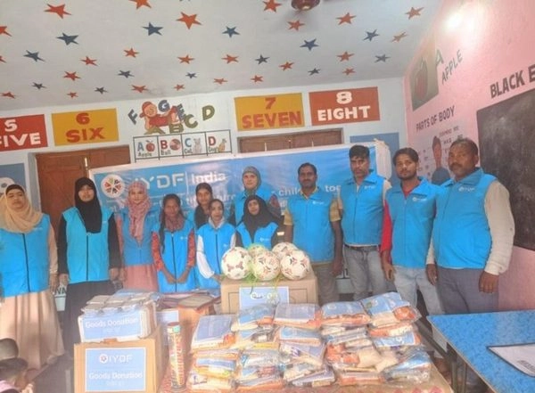 Business News | IYDF and New Shoe Like Rajan Footwear Owner Partner to Illuminate the Path of Education and Joy for Underprivileged Children