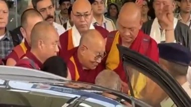 World News | Dalai Lama Returns to Dharamshala After Knee Surgery in the US