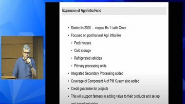Business News | Union Cabinet Approves Expansion of Agriculture Infrastructure Fund to Boost Farm Growth and Sustainability