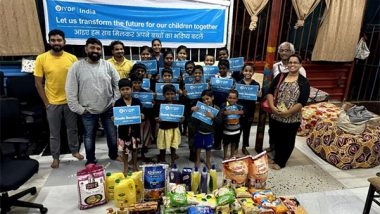 Business News | IYDF Collaborates with Ekdant Dental Clinic & Implant Centre for a Heartfelt Food Distribution Event in Bhoirwadi
