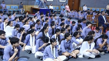 India News | CBSE Organises 'Say No to Drugs and Yes to Life' Campaign at Delhi's Modern School