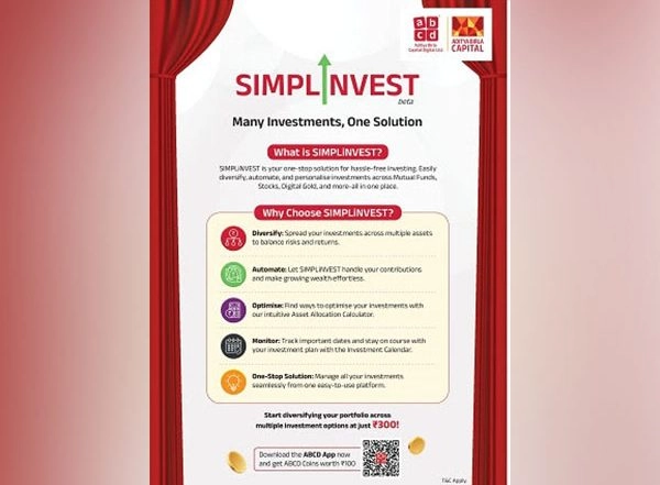 Business News | Aditya Birla Capital Digital Launches DigiGold Gifting, Family Health Scan and SIMPLiNVEST at GFF 2024