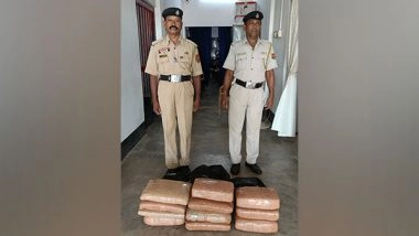 India News | Agartala GRP, RPF Seize 33 Kg of Unclaimed Cannabis Worth Rs 2.31 Lakh