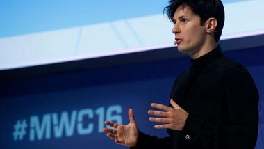 World News | Telegram Founder Durov Under Formal Probe, France Bars Him from Leaving Nation