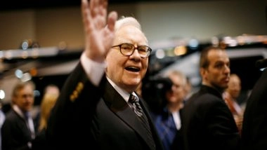 Business News | Warren Buffett Led Berkshire Hathaway Becomes First US Non-tech Company to Cross USD 1 Trn Market Cap