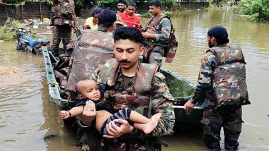 India News | Gujarat Rains: Indian Army Deploys 6 Columns for Rescue Operations