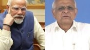 India News | PM Modi Speaks to Gujarat CM, Enquires About Flood Situation and Relief Measures