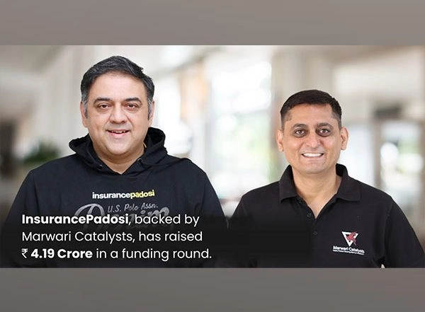 Business News | A Marwari Catalysts Startup, InsurancePadosi Secures 4.19 Cr Funding to Catalyse Innovation in India's Insurance Sector