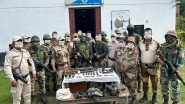 India News | Assam Rifles, Indian Army, BSF Recovers Arms and Ammunition in Manipur's Kakching