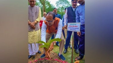 India News | Union Minister Shivraj Singh Chouhan Plants Sapling Under 'Ek Ped Maa Ke Naam' Campaign