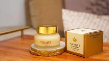 Business News | Shankara Introduces Gheesutra Cleansing Balm, the First Cleansing Balm with 100 Times Washed Ghee