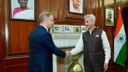 World News | Jaishankar Meets with Hungarian MP Balazs Orban