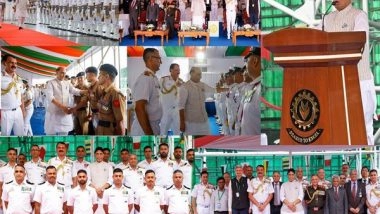 India News | INS Arighaat Commissioned into Indian Navy, Rajnath Singh Says It Will Enhance Nuclear Deterrence