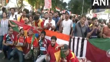 Sports News | East Bengal, Mohun Bagan SG Fans Hold Protest over Kolkata Rape-murder