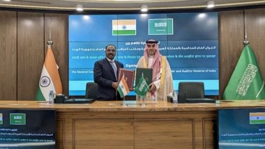 World News | Comptroller and Auditor General Signs MoU with Saudi Arabia's General Court of Audit