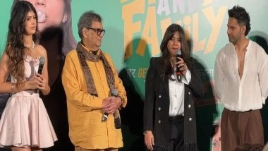 Entertainment News | Varun Dhawan Attends Trailer Launch of Niece Anjini Dhawan's Debut Film 'Binny and Family'