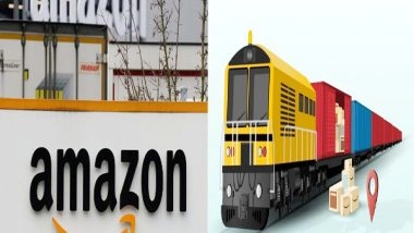 Business News | Amazon India Signs MoU with Railways to Scale Up Movement of E-commerce Packages