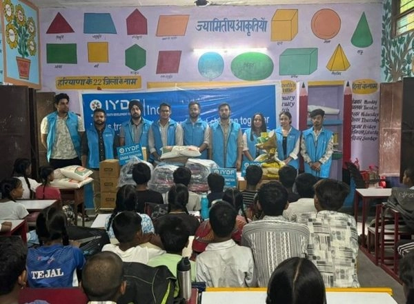 Business News | IYDF and Shubham Handloom Spread Love and Hope at Ashiana Children's Home