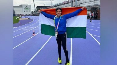 Sports News | PM Modi Congratulates Preeti Pal for Winning Bronze in 100m T35 Event at Paris Paralympics